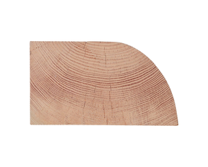 FRAMA Strandboulevarden Douglas Fir Wooden plinth table